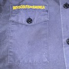 Cub Scout Boy Scouts Bsa Uniform Shirt Youth Medium Short Sleeve F83