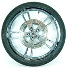 13 Harley Electra Touring Front Wheel Rim Tire Slicer Ii Chrome 120 70b21 1328