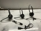 Plantronics Hw261n Supraplus Noise Cancelling Wideband lot Of 3  jua483