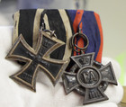 World War 1 Germany 2nd Class Iron Cross Medal Bar