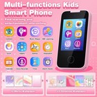 Kids Phone Toys For 3-6 Year Olds Touchscreen Kids Cell Phone New Damage Box