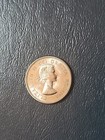 1964 Canadian Proof Like Elizabeth Ii Five Cent Coin 