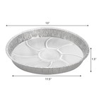 Frcctre 45 Pack 13 Inch Round Aluminum Foil Pans Heavy Duty