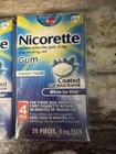 Nicorette 4 Mg  3 Pack  Nicotine Coated Gum With 20 Ct Ea Expi 5 26