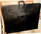 Large Vintage Sturdy Artist Portfolio Zip 29 X 39 X 3  2 Interior Side Pouches