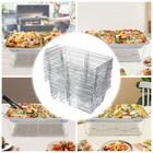 24 Pcs Chafing Wire Rack Buffet Stand Full Size Chafing Food Warmer Dish Stand