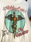 Vintage 1989 Motley Crue Dr  Feelgood Tour Concert Tee Shirt Size L