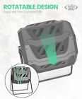 Garden Compost Bin From Bpa Free Dual Rotating Outdoor Composting Tumbler 43 Gal