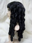Black Baby Doll Wig Ringlet Curls Civil War Era Southern Belle Mary Todd Lincoln