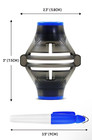 Golf Ball Line Marker Tool   360   Triple Line Stencil   Alignment   Putting Aid