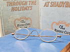 Antique Civil War Era Eye Glasses Reading Spectacles Steel Iron 19th Century