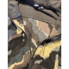 Lands  End Camo Full Zip Jacket Youth Size 6 Green