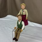 Fisher-price Loving Family Grandparents Grandfather   Grandmother Doll Figures