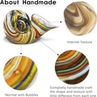 Multicolor Glass Nautilus Conch Figurine