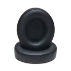 Replacement Ear Pads For Beats Solo   2 3 - Memory Foam Protein Leather Black