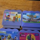 Vtech V Smile Learning System Video Games Cartridge Lot Of 10 Barney Zayzoo Dora