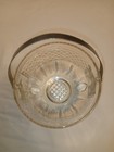 Vintage 1950s American Pressed Glass Ice Bucket English Style W handle
