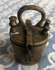 Antique Apothecary Bronze Nesting Cup Weights