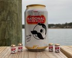 Miniature Natty Boh  national Bohemian  Beer Cans  4 Per Package