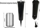 Memorial Floral Vases  Cemetery Vase  Headstones Flower Holder  Grave Cone Vase 
