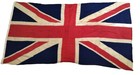 Rare 1880 Antique Victorian Vintage Union Jack Flag Wool Bunting 236 Cm X 126 Cm