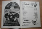 Vintage Playbill 1954 Ziefield Theater New York Kismet Best Musical Of The Year