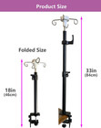 Table Iv Pole  Portable Iv Poles For Travel  Foldable Iv Pole Stand Portable Adj