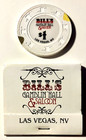 Matchbook    1 00 Chip - Bill   s Gambling Hall Las Vegas Nevada - Closed 2013