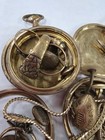 Large Lot Of Gold Filled Jewelry pocketwatch Cases - 195 5g