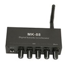 6 5mm Karaoke Mixer Aluminium Alloy Dual Microphone Input Portable Digital Karao