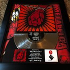 Metallica   St  Anger   Platinum Music Award Vinyl Lp Record Cd