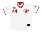 Eric Davis 1990 Cincinnati Reds World Series Men s White Cooperstown Jersey
