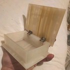 Vintage Honey Onyx Stone Box Hinged Lid Keepsake Vanity Jewelry Trinket Mcm 