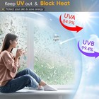 Rainbow Window Privacy Film Stained Glass Tint 29 5  X 157 4 