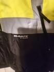Hi-vis Insulated Safety Bomber Reflective Jacket Removable Fleece Liner W  Hood