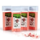 Sensitive Skin Hair Removal Wax Refill Cartridges - 4 Pack Rolling Wax Kit For B