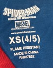 New  Spider-man 2 Piece Boy   s Outfit  xs  4-5 Shirt shorts Marvel Nwt