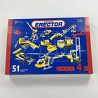 Meccano erector Construction Set  4 Makes 51 Models   030404 New Never Assembled