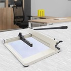 17 Inch New Paper Cutter Guillotine Page Trimmer Metal Base Blade Scrap Device