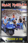 Iron Maiden 1986 Nos New Somewhere In Time Poster Vintage 22   x34  Funky Fan Club