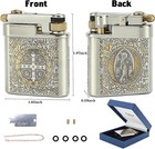 Vintage Trench Lighter Refillable Kerosene Constantine