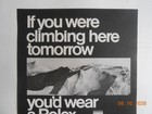 1967 Rolex Chronometer Original Watch Ad If You Were Climbing Here Tomorrow