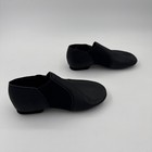 Stelle Women   s Black Leather Jazz Shoes Size 6 New Without Box