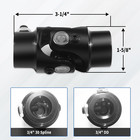Alejekna 3 4 -30 Spline X 3 4  Dd Universal Steering Couple U-joint Single Shaft