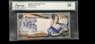             Portugal 1967 1000 Escudos Maria Ii Banknote Legacy Graded Vf 30 P-172b