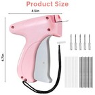Tagging Gun Sewing Tool For Clothing With 5 Fine Needles   1000 Pcs Fasteners