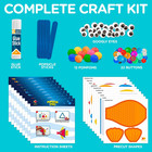 Arts And Craft Kit For Toddlers Ages 3  4  5 Years - Create 7 Fun Fish Charac   