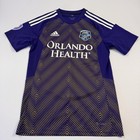 Adidas Orlando City Sc Soccer Jersey Mens Small Purple Mls Football  33 Shirt