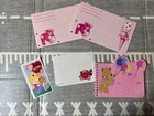 Vintage 90s Sanrio Bear Partial Stationary Notepad   Valentines