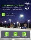 Led Parking Lot Light 200w 150w 120w Adjustable With Photocell Slip Fitter Mount
